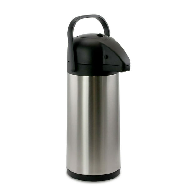 NEW 3L Stainless Steel Airpot Insulated Vacuum Thermal Flask Jug 